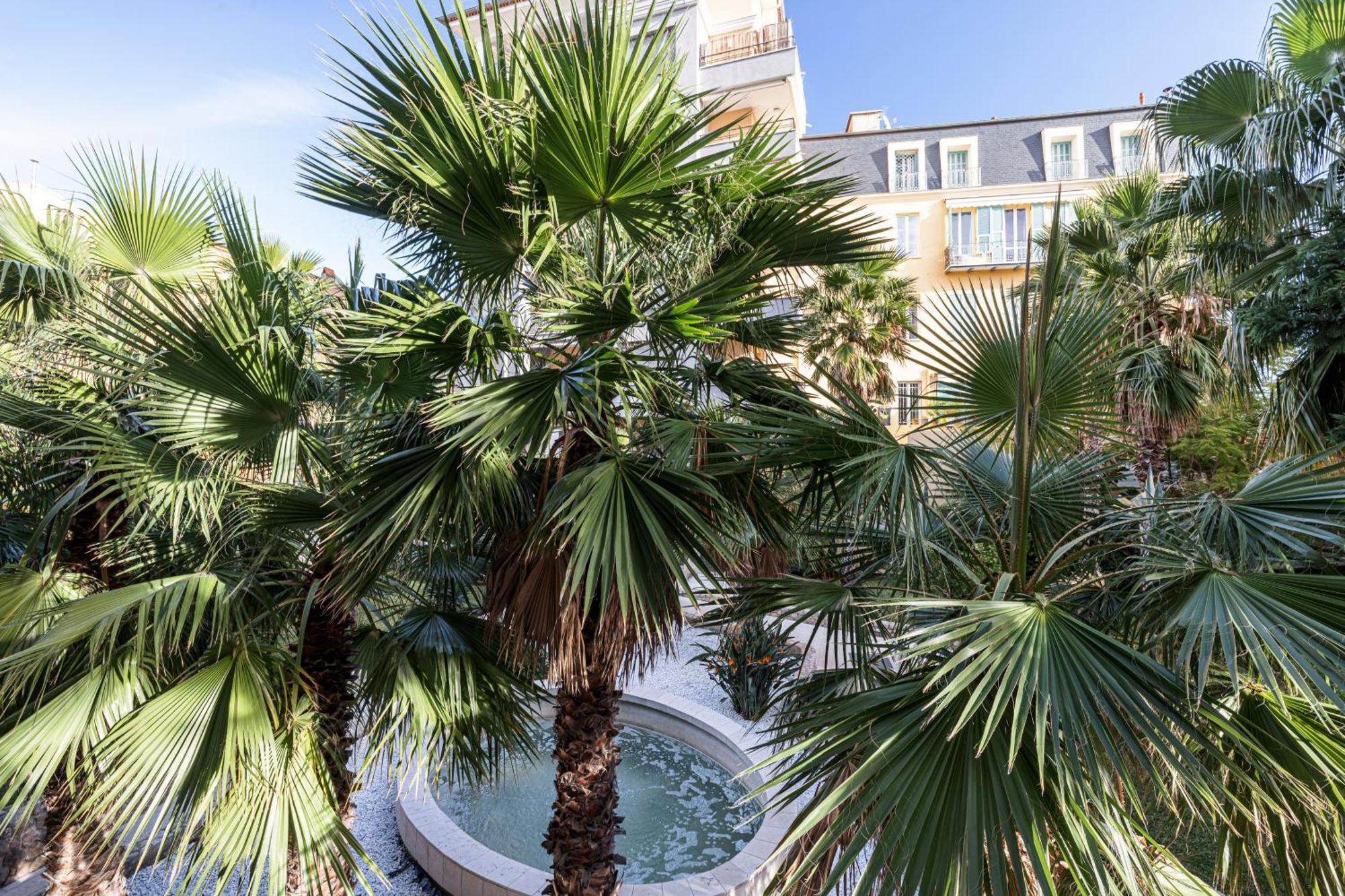 Studio Centre Terrasse Climatisation 50M Plage Ментона Экстерьер фото